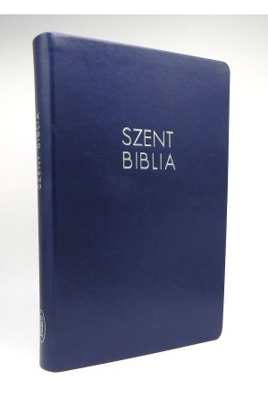 Biblia - Nagy - Sötétkék - Regiszteres