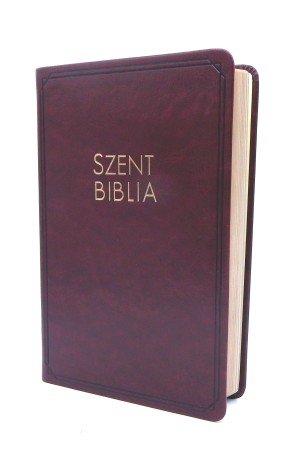 Biblia - Közepes - Bordó